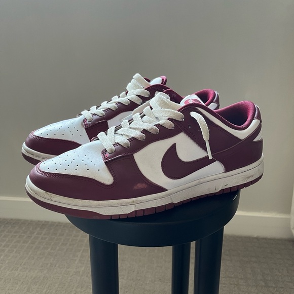 Nike Dunk Low Team Red Mens Size 10.5 - Picture 2 of 6